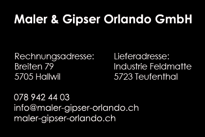 Maler & Gipser Orlando GmbH